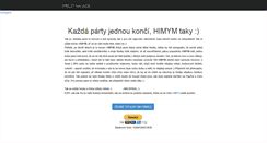 Desktop Screenshot of himym.cz